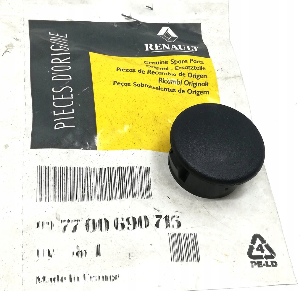 фото №1, Заглушка роз'єм прикурювача renault master i 7700690715 oe!