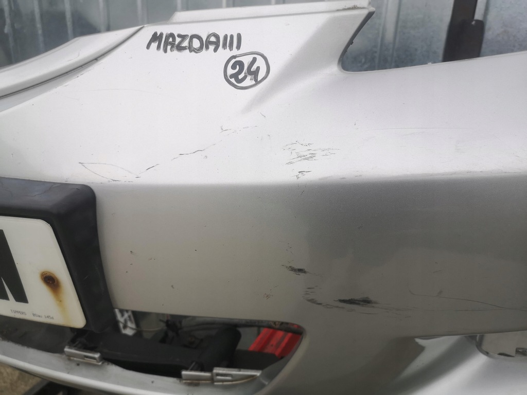 фото №8, Бампер передний mazda 3 bk i хэтчбек ксенон pod омыватель