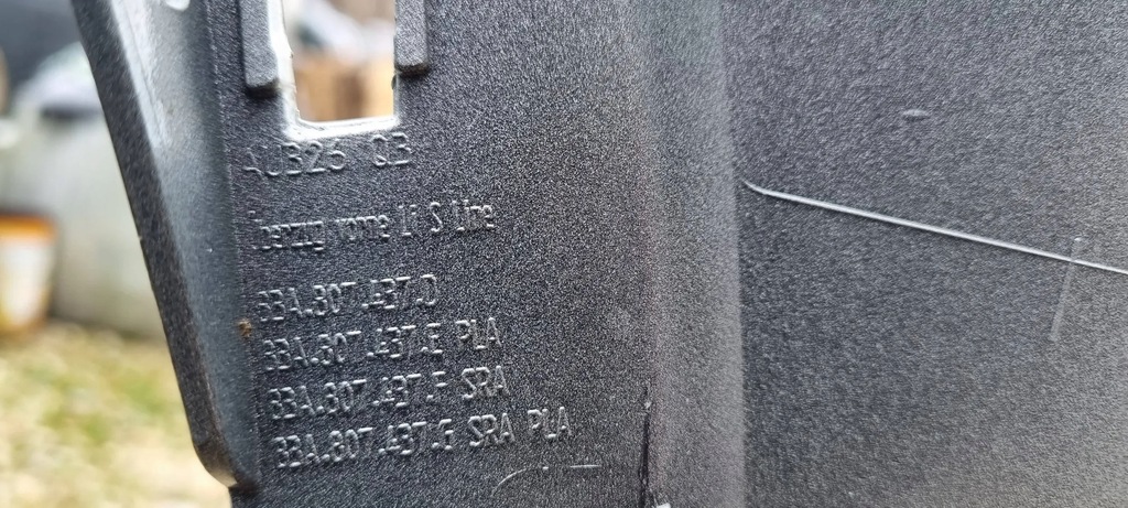 фото №11, Audi q3 s-line 83a 2018- бампер перед оригінал c266