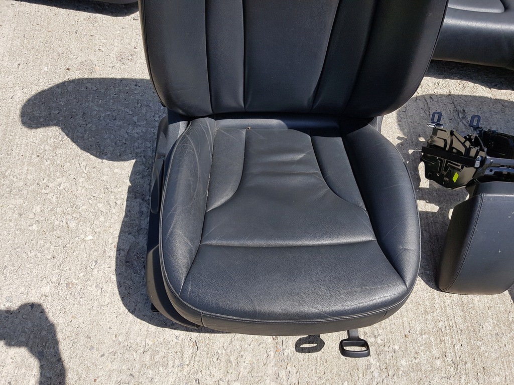 фото №6, Audi q5 8r lift 12-16r сиденья кожаный заднее сиденье