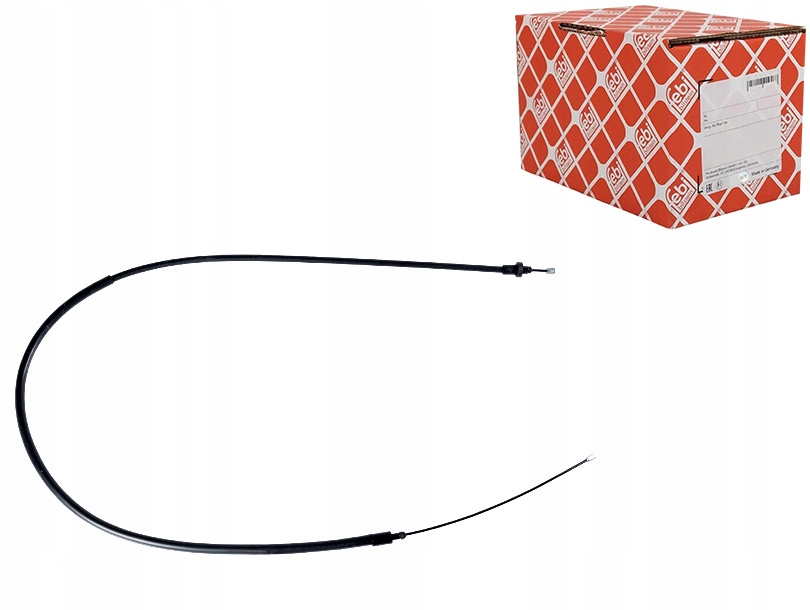 фото №14, Трос гальма ручного febi bilstein 109234 4745j0 citroen berlingo 96-08 l