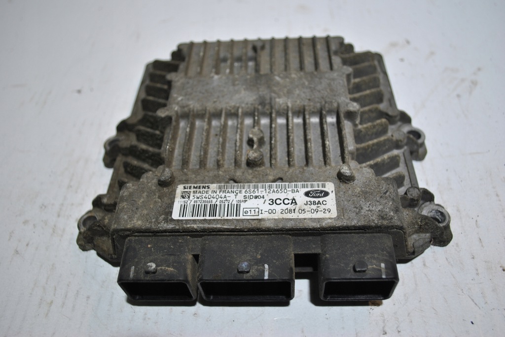 фото №5, Бортовой компьютер двигателя ford fusion 6s61-12a650-ba
