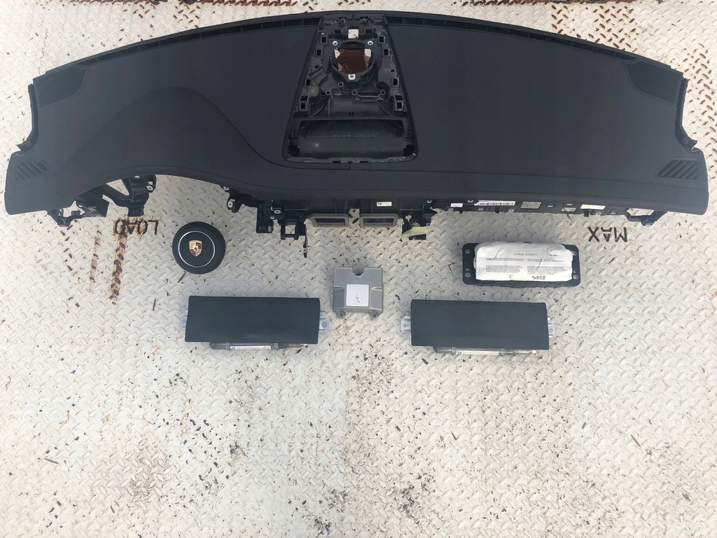 фото №4, Porsche panamera 971 панель приладів панель приладів консоль подушки безпеки