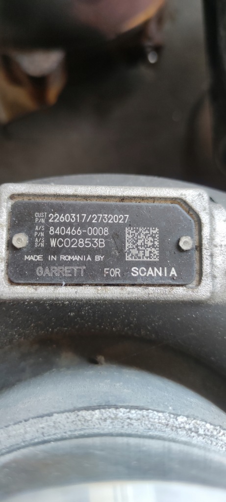 Турбіна турбонагнітач scania xpi euro 6 2009728 в Україні