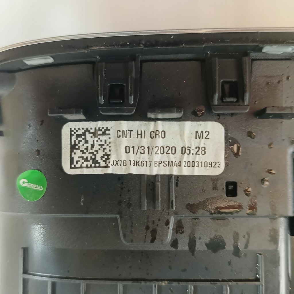 фото №8, Ford escape 20- ґрати обдув панелі приладової панелі середній usa