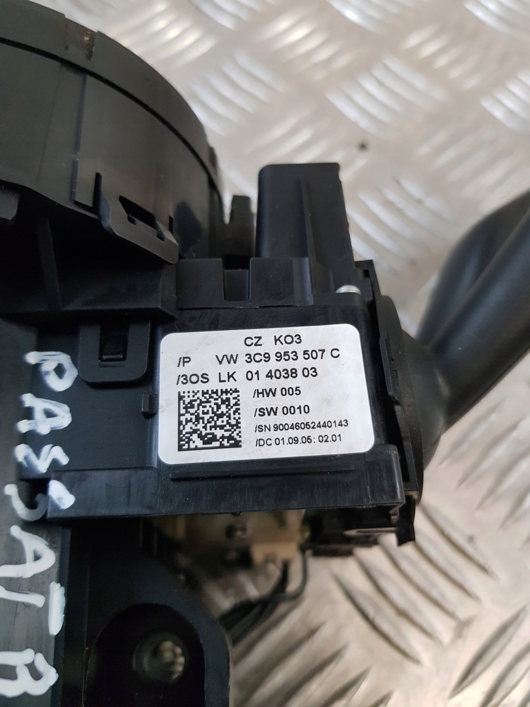 фото №10, Перемикач комбінований стрічка модуль повороту 3c9953513c 3c0959653 vw passat b6