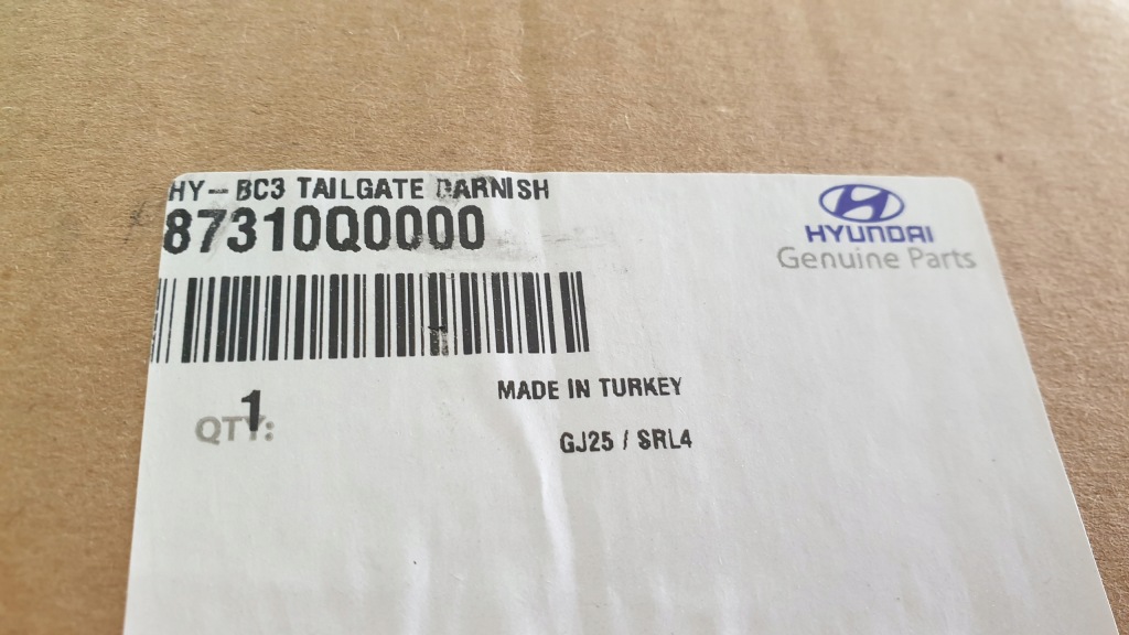 фото №9, Молдинг накладка кришки hyundai i20 iii 87310-q0000