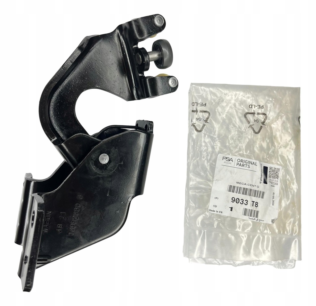 фото №1, Оригінальний номер ролик середня двері розсувних лівих peugeot expert iii 9033t8