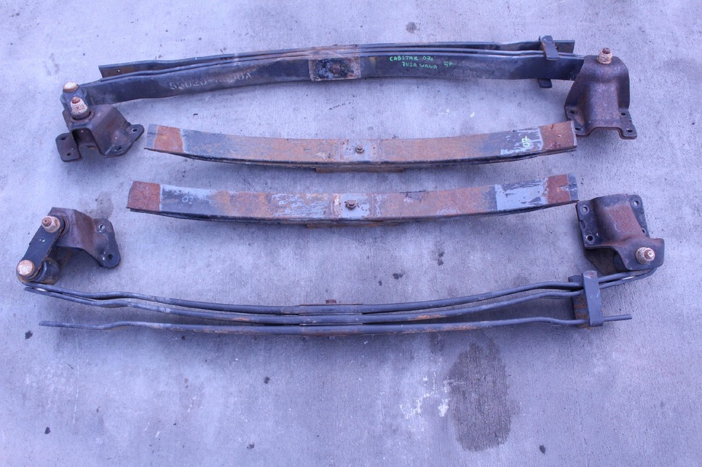 фото №7, Рессора задняя 5 щетка nissan cabstar 07r.