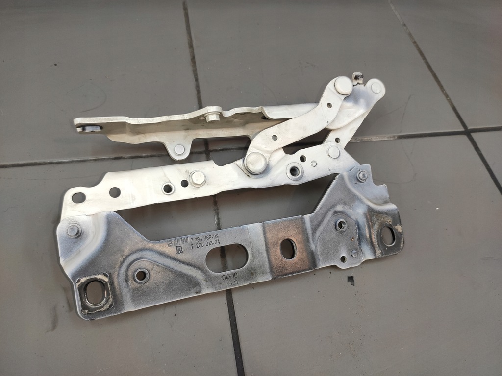 фото №11, Bmw 7 f01 f02 петлі петля капот лівий правий білий комплект оригінал bdb