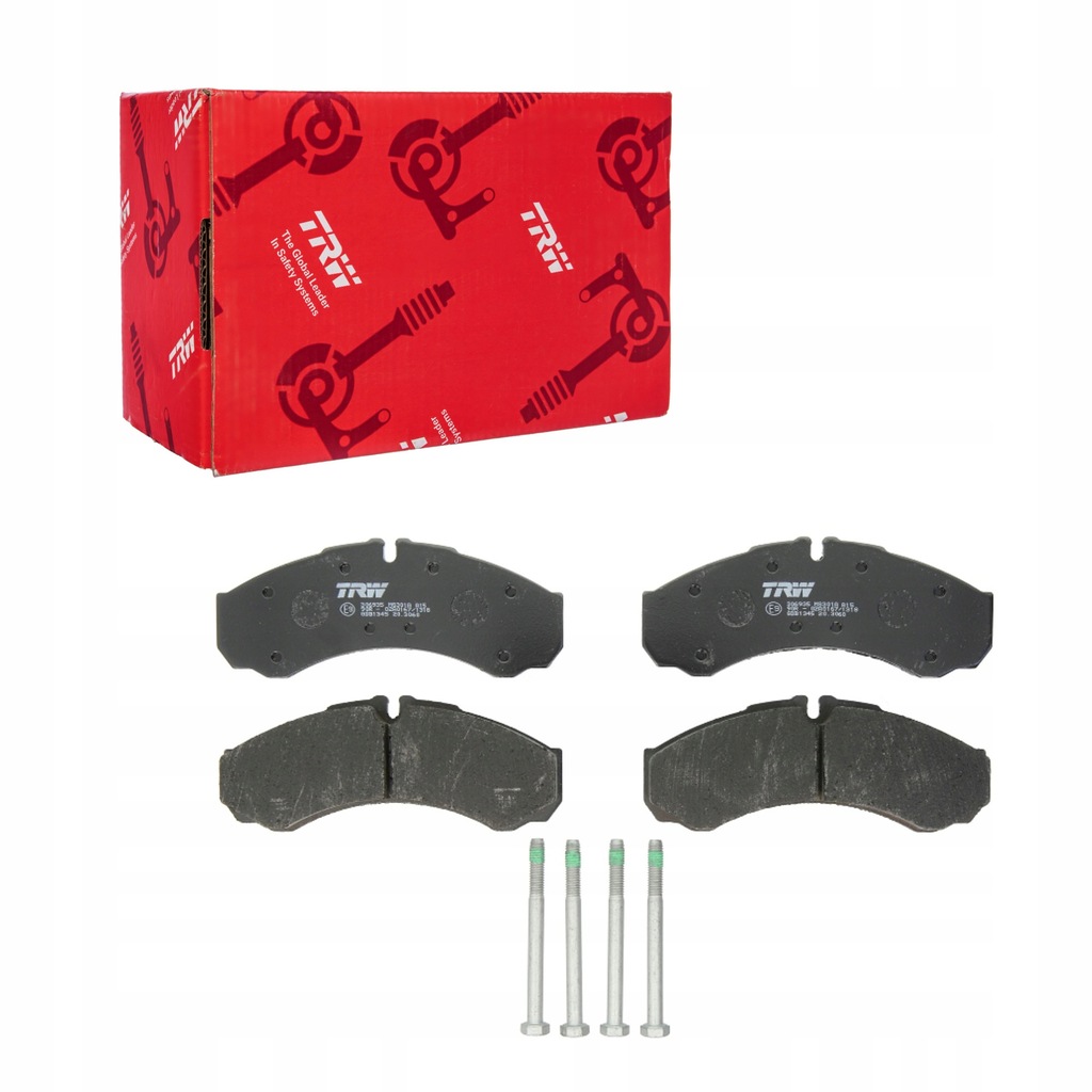 фото №1, Trw гальмівні колодки гальмівні do iveco daily i ii iii iv v