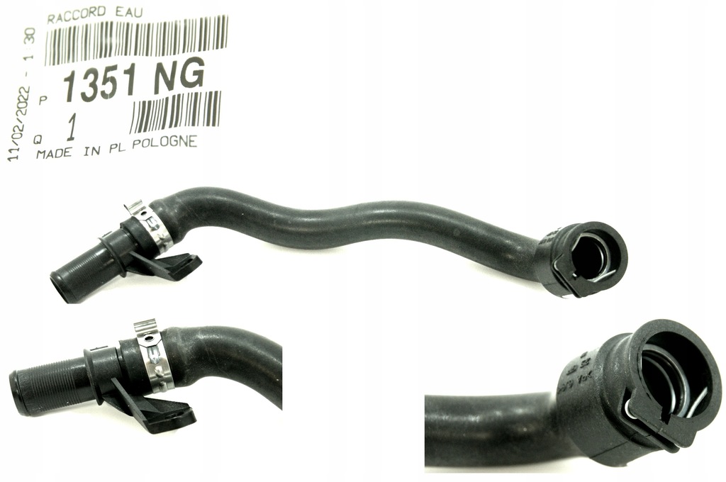 фото №1, Wąż труба шланг водяной citroen c3 picasso 1,6 vti