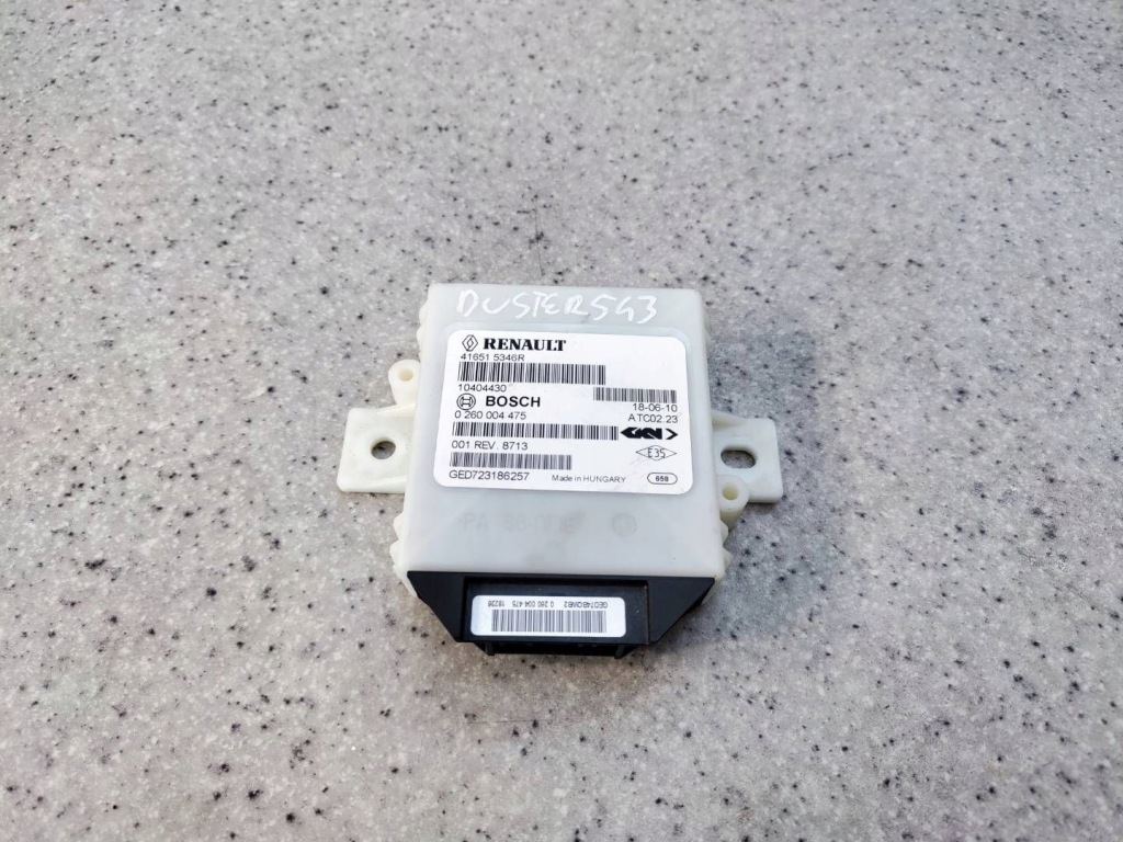 фото №1, Модуль блок управления привода 416515346r dacia duster ii