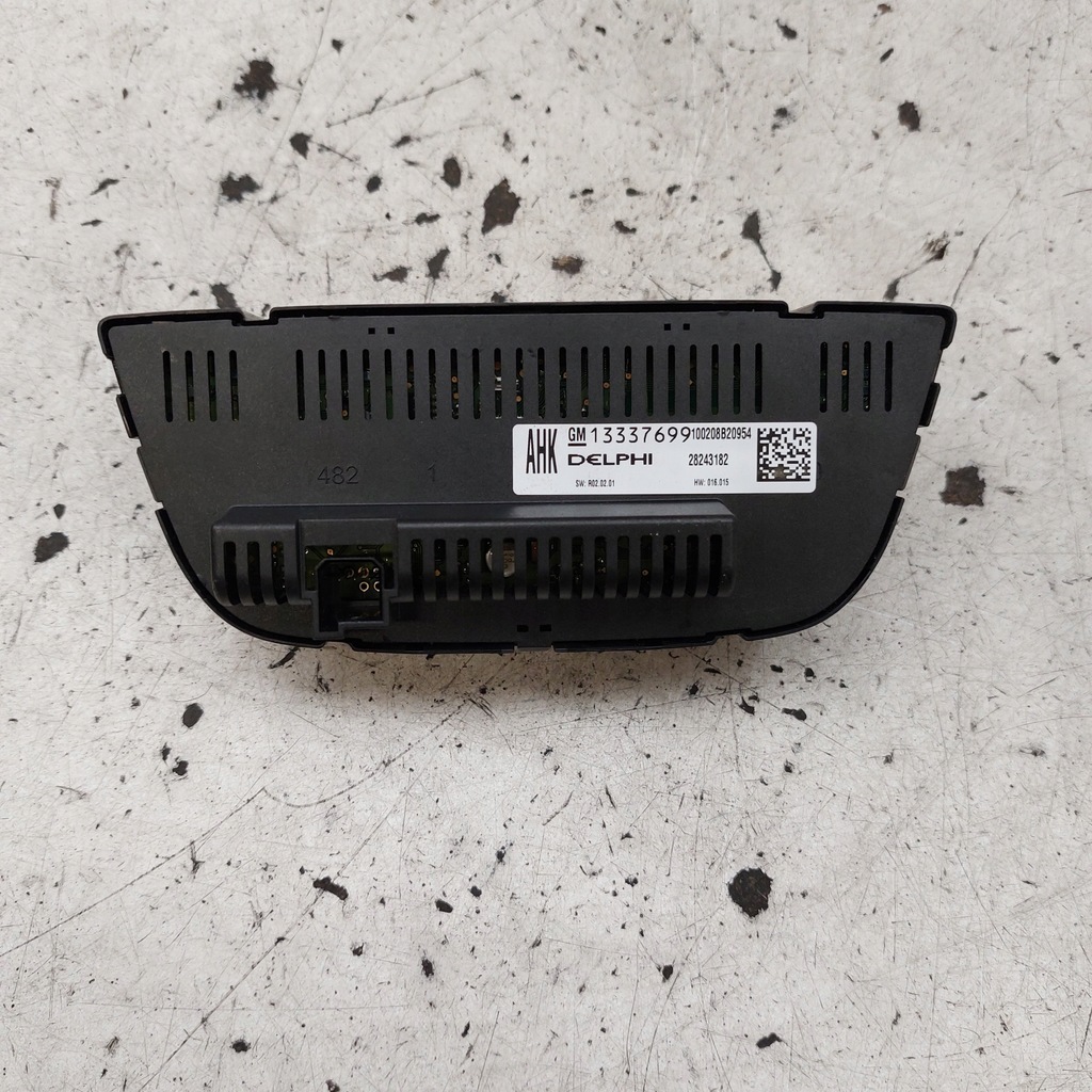 фото №10, Opel astra j панель управление обдув кондиционера