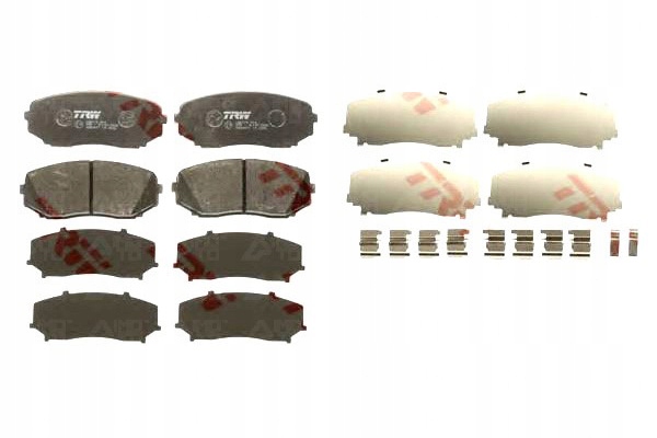 фото №1, Trw гальмівні колодки гальмівні mazda перед cx-7 cx-9 07- mpv