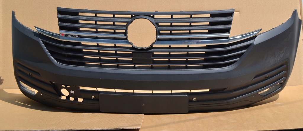 фото №9, Vw transporter t6 lift t6.1 бампер передний перед хром 7la807221f