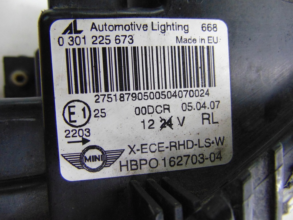 фото №8, Mini оригинальный номер 162703