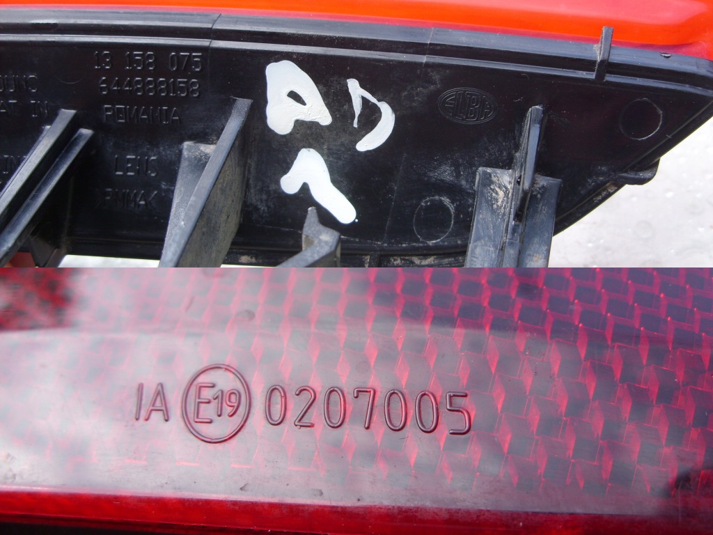 Opel astra 3 iii h 3d gtc кабриолет  отражатель бампера правый задний  13158075 в Украине