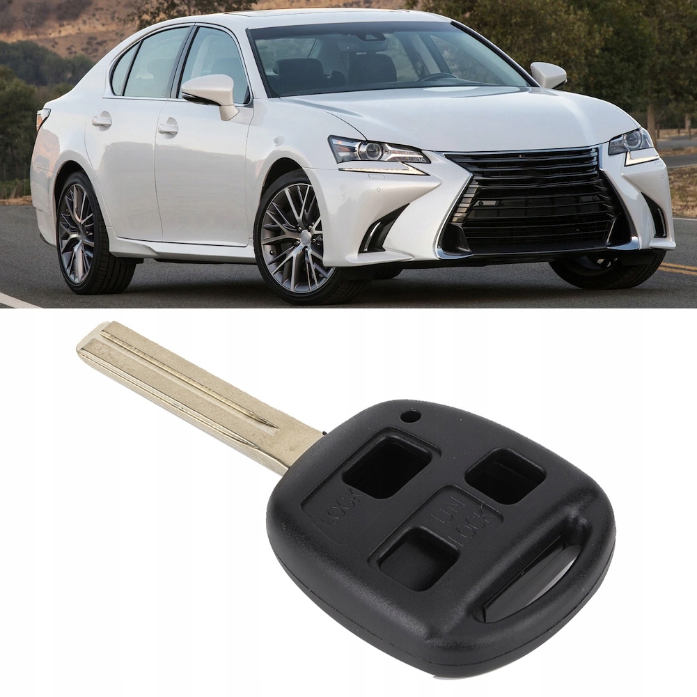 фото №8, 3 кнопки корпус ключа do автомобіля корпус ключа заміна we