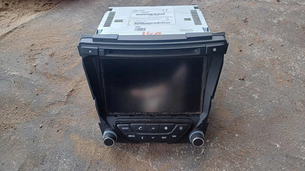 фото №1, Радио навигация hyundai i40 11- 96560-3z100