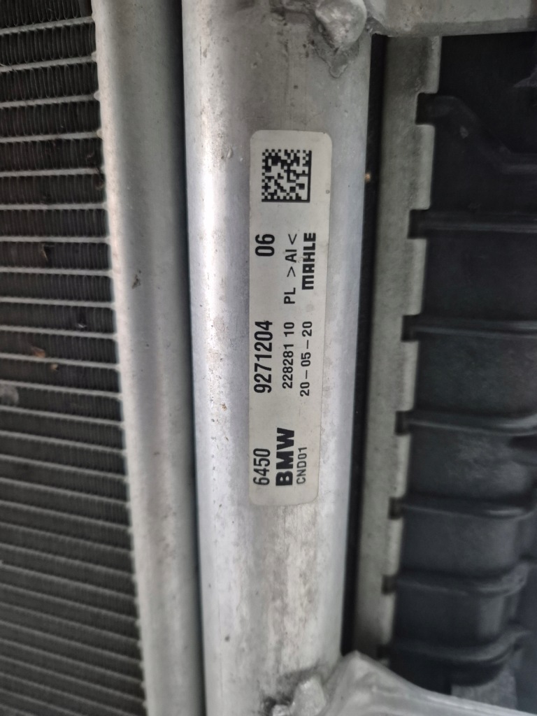 Радіатор води 8645800 кондиціонера 9271204 набір mini f54 f55 f56 f57 Оригінал