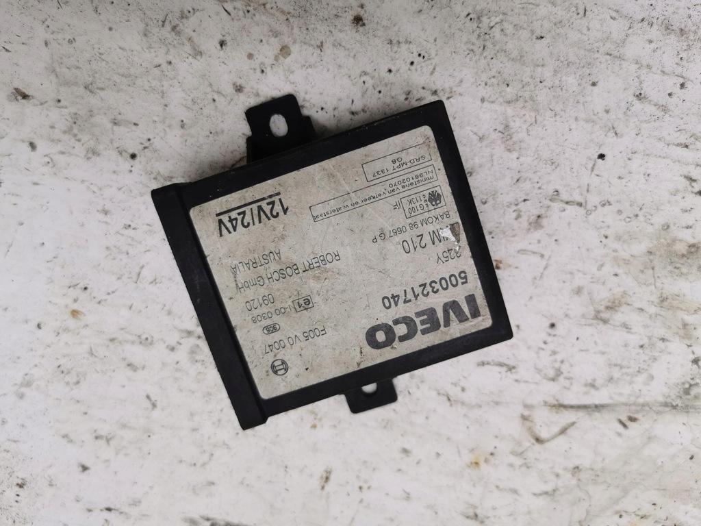 фото №1, Модуль иммобилайзер iveco daily 99-06 500321740