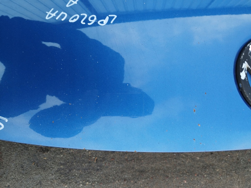 фото №9, Капот крышка двигателя vw scirocco 3 iii 1k8 2008-2017 оригинал цвет lr5z