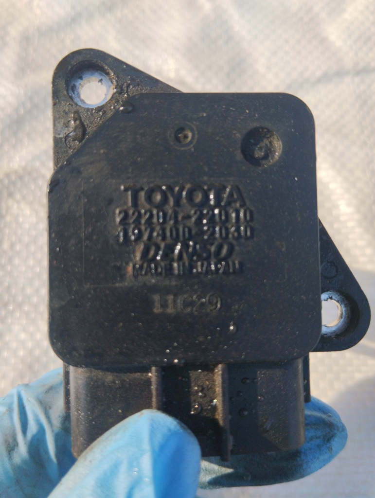 фото №6, Расходомер воздуха toyota prius 1.5 h гибрид 22204-22010