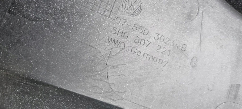 фото №14, Vw golf 8 viii gti 2020- бампер передній перед