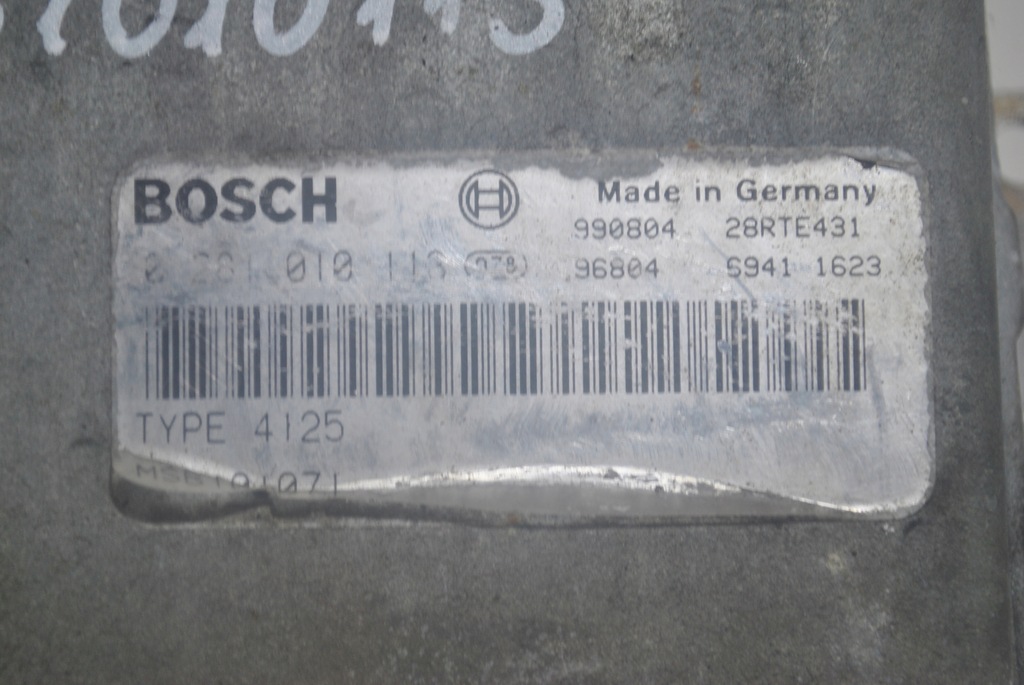 фото №4, Бортовий комп'ютер двигуна freelander i 0281010113