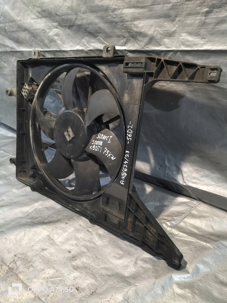 Scenic 1 1.9 dti 98r вентилятор радіатора води Недорого