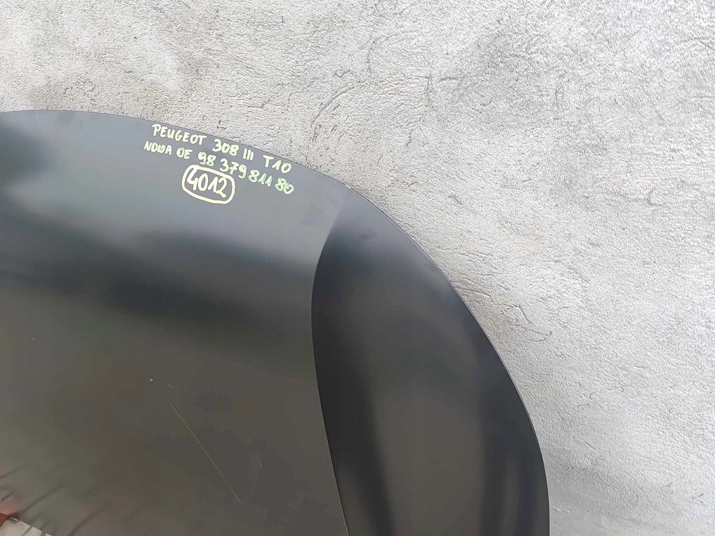 фото №7, Peugeot 308 iii t10 21- капот крышка двигателя nowa оригинал 4012