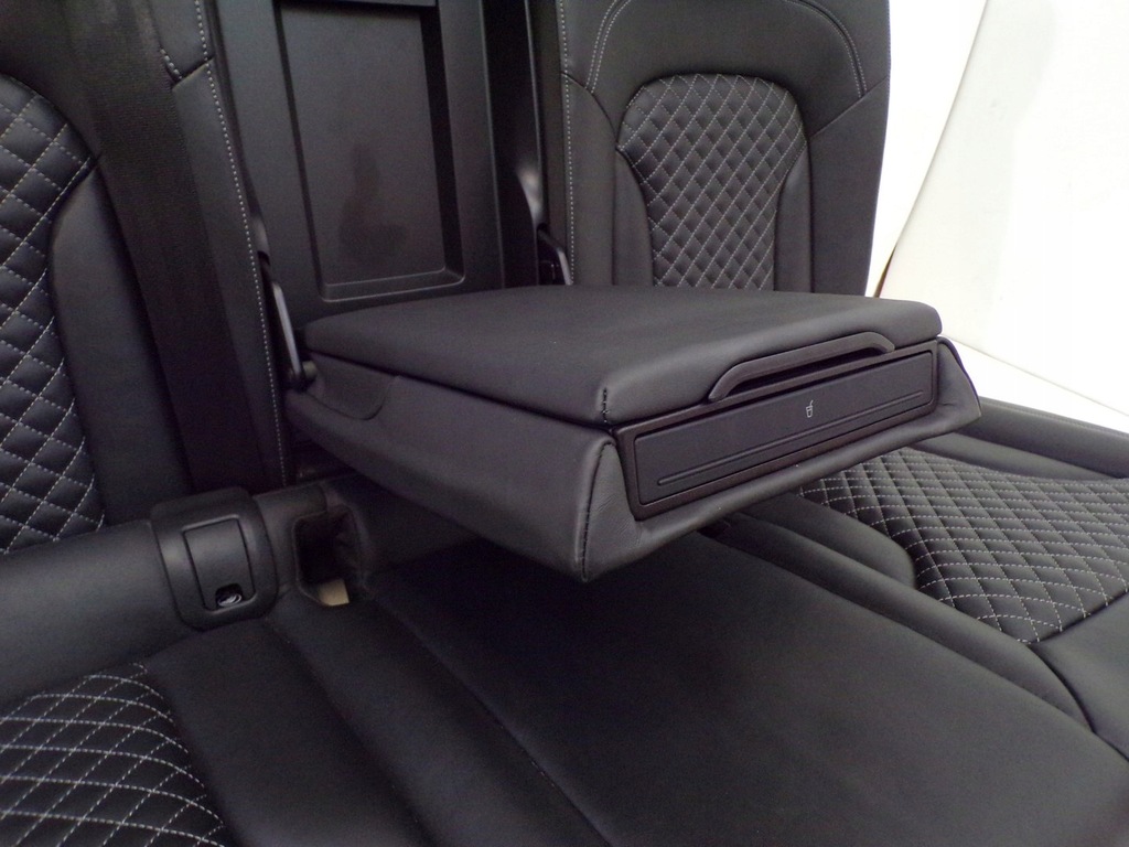 фото №6, Заднее сиденье подлокотник isofix простроченная кожа audi q3 2011-2018r