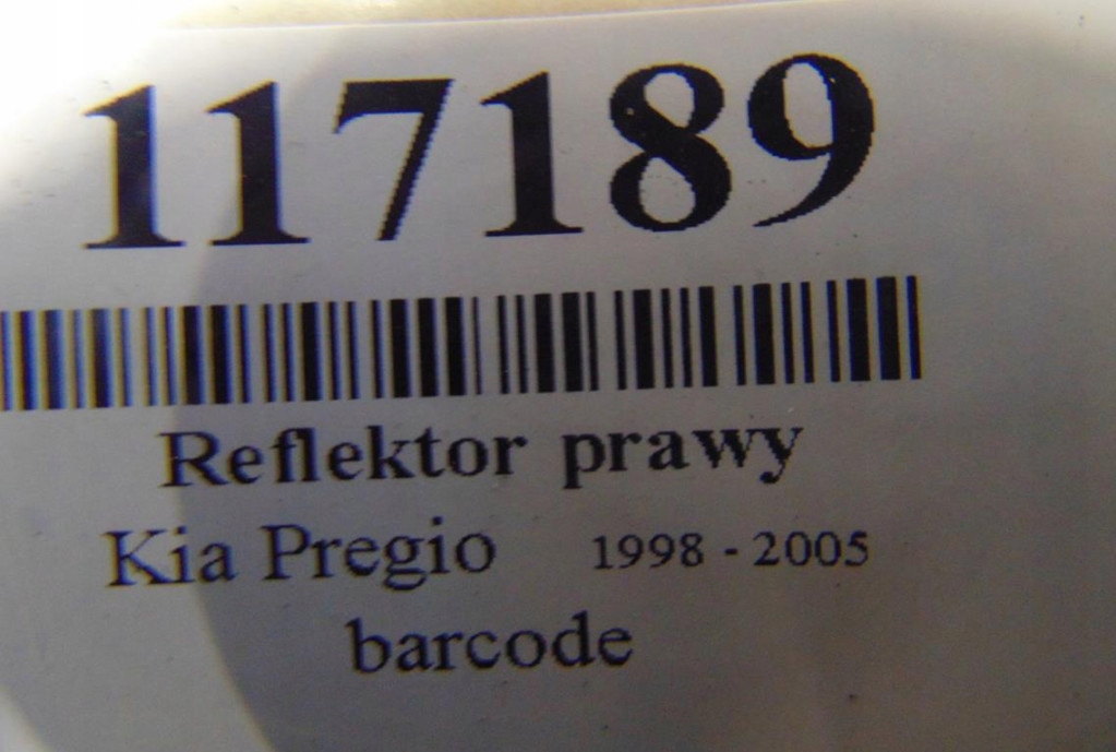 фото №7, Kia pregio ii фара правий