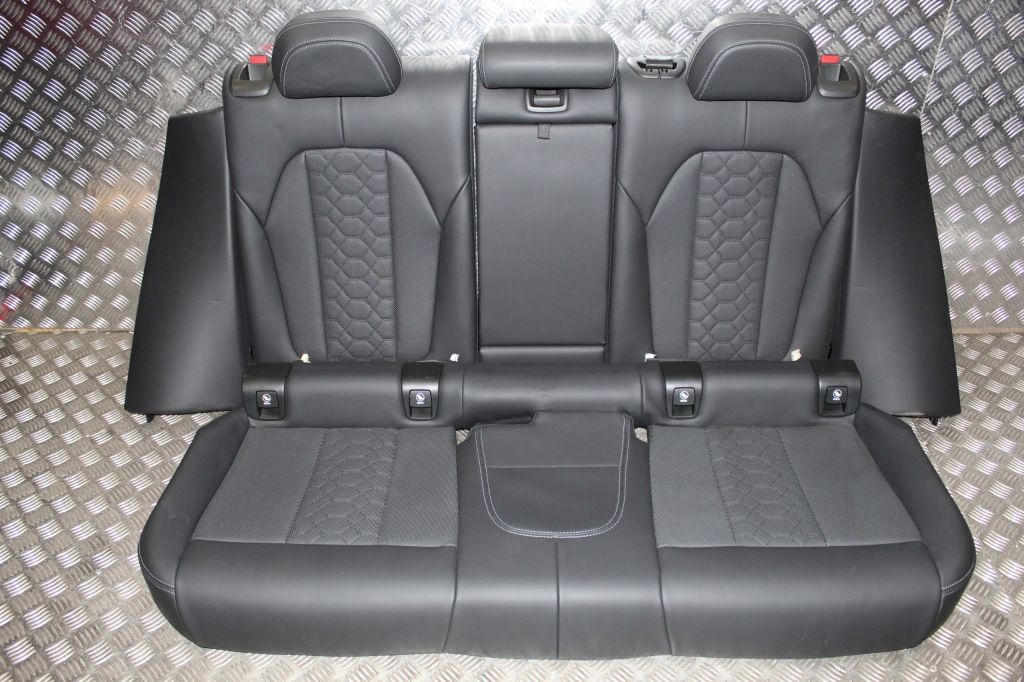 фото №8, Bmw x4m f98 x4 g02 оббивка сидіння заднє сидіння обшивки накладки шкіра / czarna