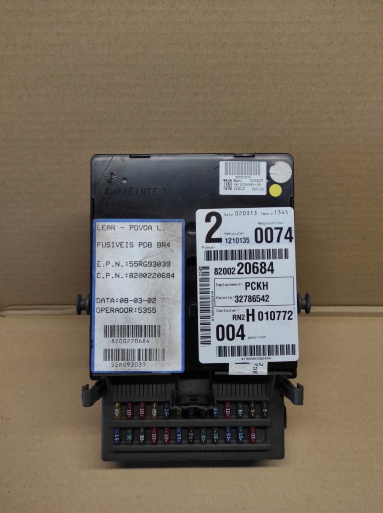 фото №1, Модуль bsi uch renault vel satis 8200220684