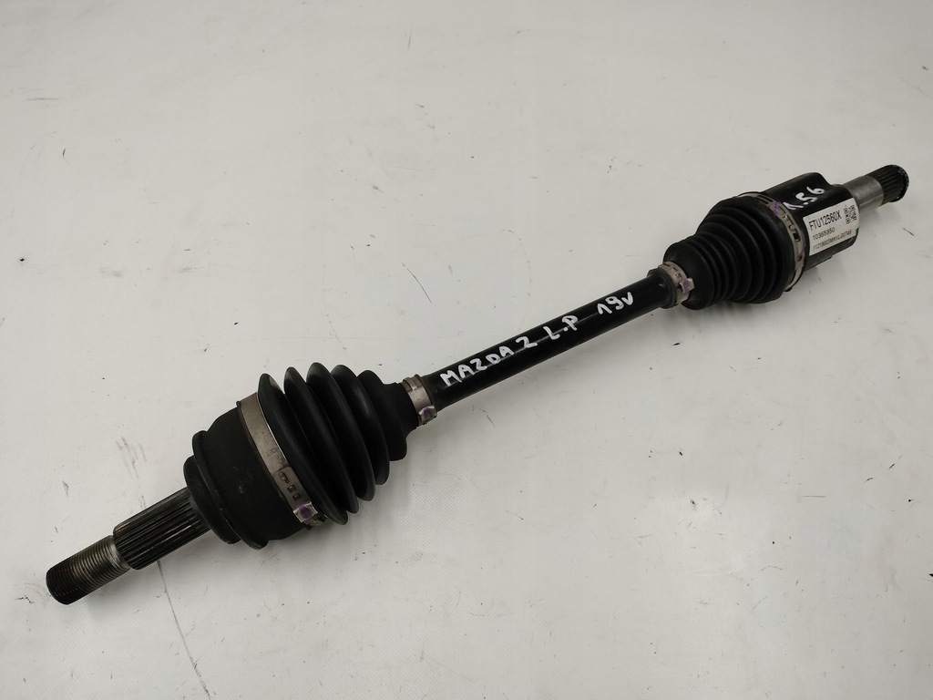 фото №1, Приводной вал левая автоматическая коробка передач mazda 2 iii 1.5 19r ftu12560x