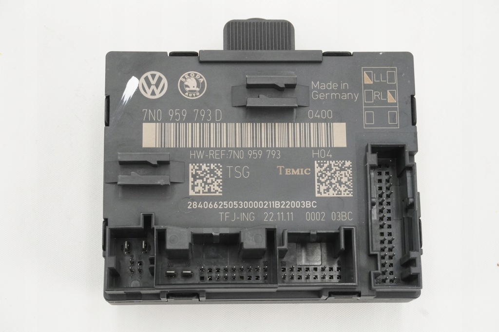 Купити Модуль блок керування дверей vw sharan 7n0959793d