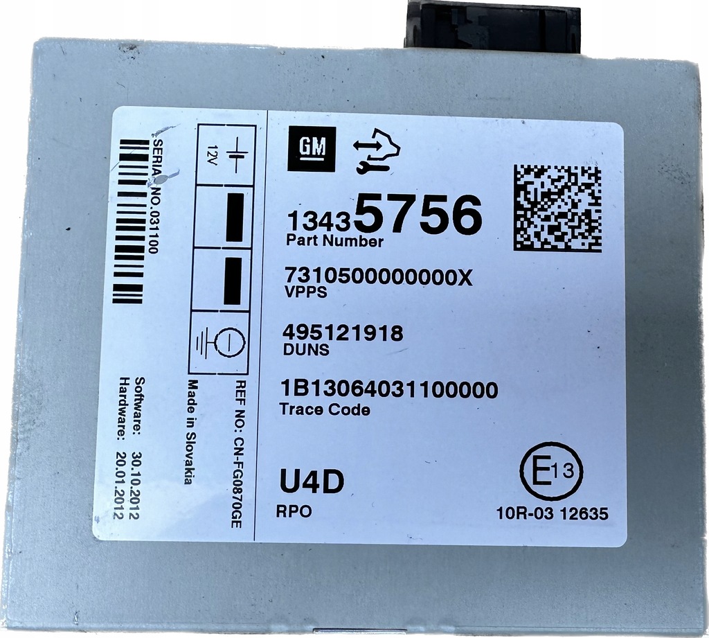 фото №1, Opel mokka i модуль радио 13435756