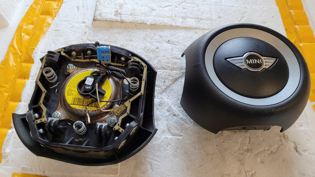 фото №1, Подушка водителя mini r56 3-спицевой оригинал