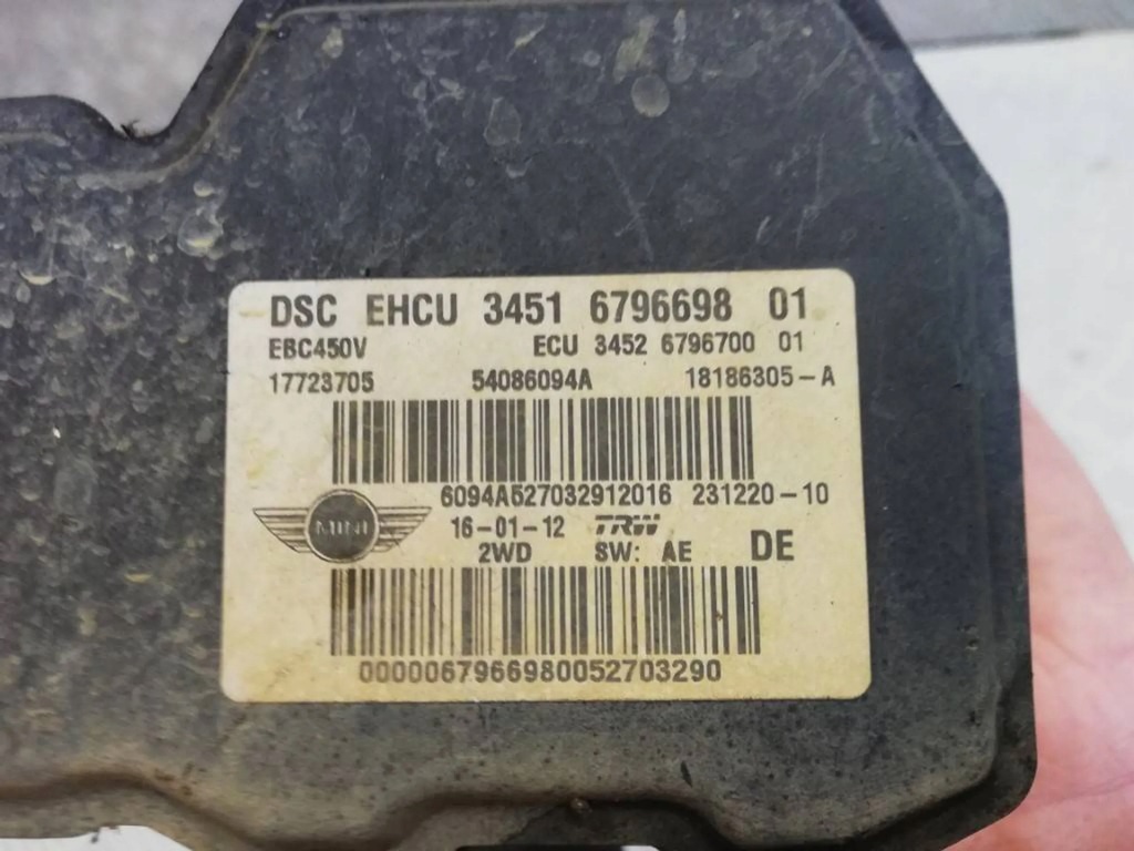 фото №2, Насос abs mini countryman r60 6796698