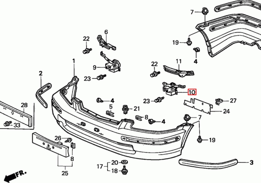 фото №5, Honda civic vi crx зона деформації
