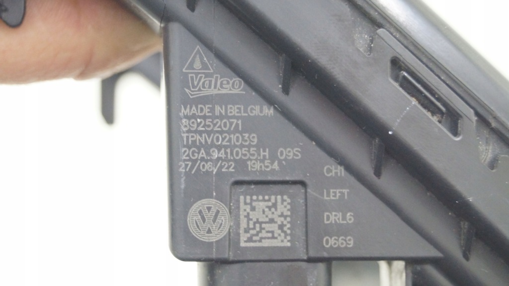 Vw t roc 2ga рестайлінг  21-25 led праві drl ліхтар ліва Доставка