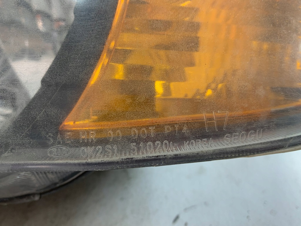 фото №12, Kia shuma ii лампа левая перед