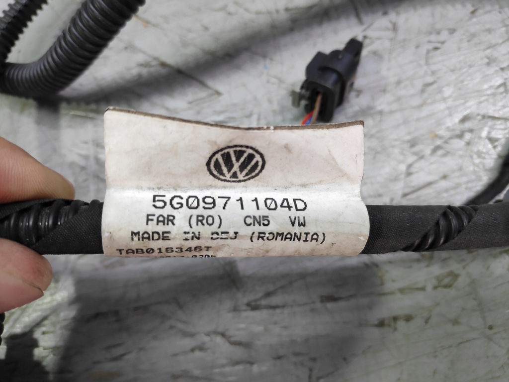 фото №6, Vw golf vii джгут бампера задня 4 pdc 5g0971104d