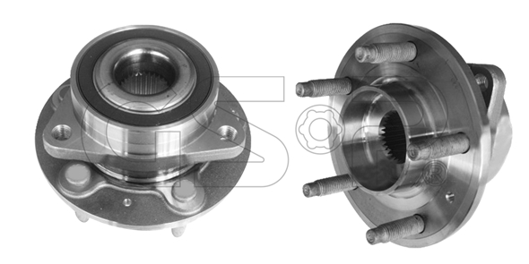 Gsp 9330019 подшипник, набор ремонтный ступица opel Цена