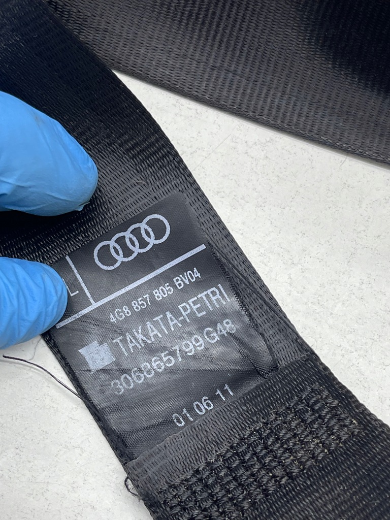 фото №14, Audi a6 c7 pas ремені bezpieczeczeństwa задня правий / лівий