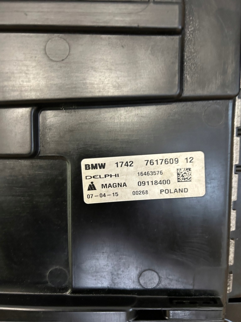 Комплект радиатор вентилятор mini f55,f56 9271204, 7617596 с Разборки