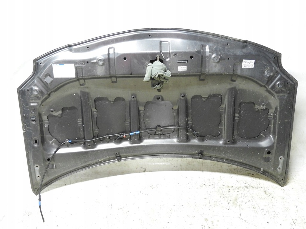 фото №7, Toyota auris i 5d 06-09 1g3 капот кришка двигуна
