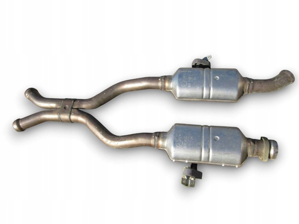 Mercedes ml w164 164 гасник глушники середній вихлоп подвійний 1644908101 Зі Шроту